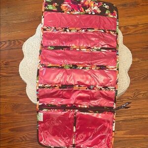 Vera Bradley Pink Cosmetic/Jewelry Organizer